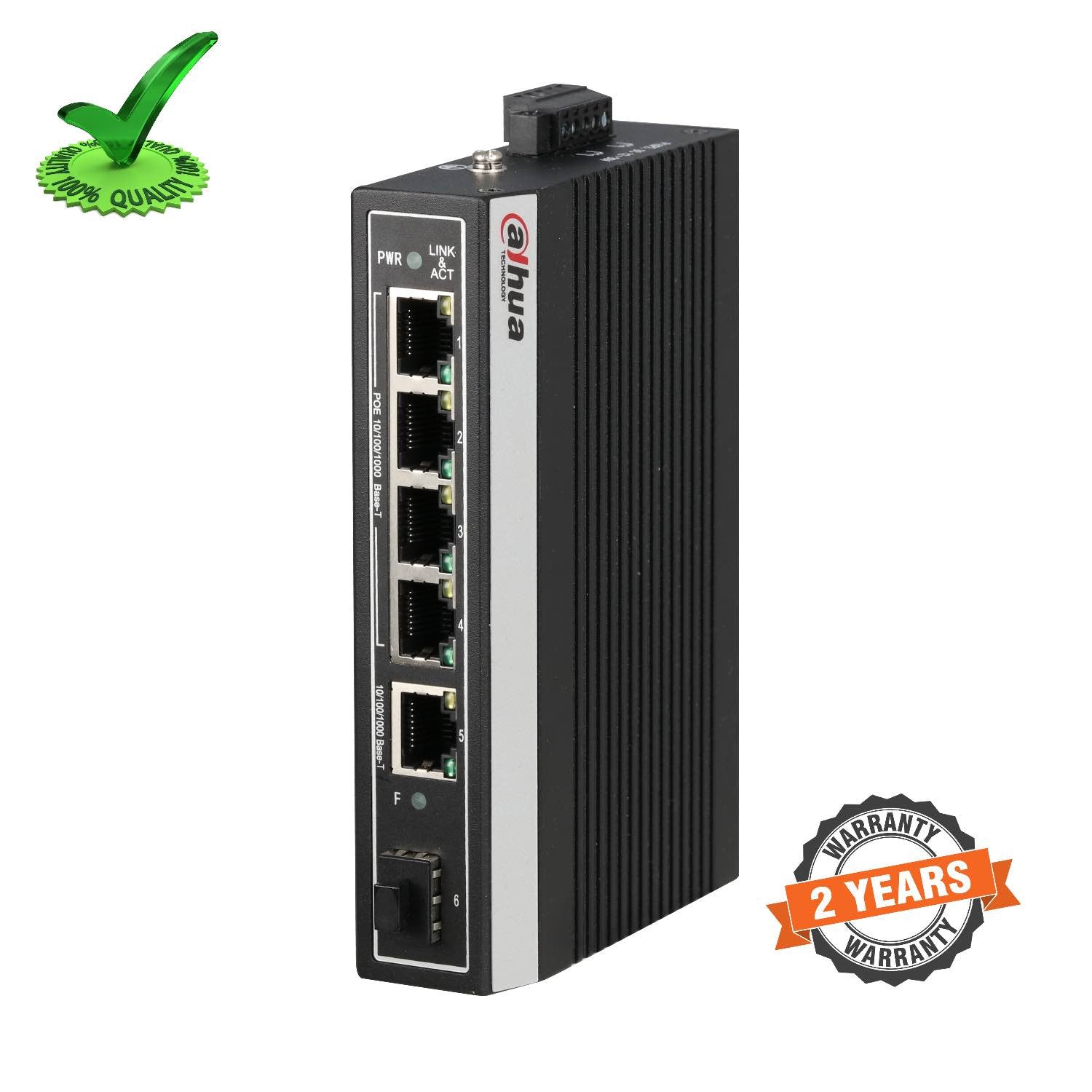 Dahua DH-PFS3106-4GT-DP 4-port Industrial Gigabit PoE Switch Dahua DH-PFS3106-4GT-DP 4-port Industrial Gigabit PoE Switch